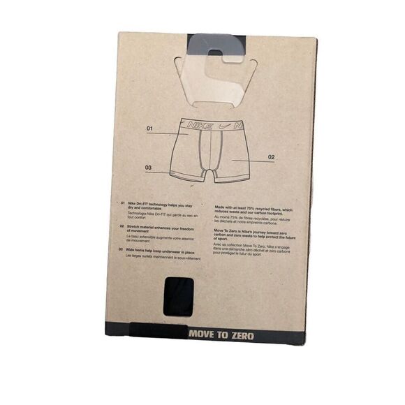 Nike Boys Dri-Fit Essential 3-Pack Boxer Briefs Size X-Large - Picture 2 of 3